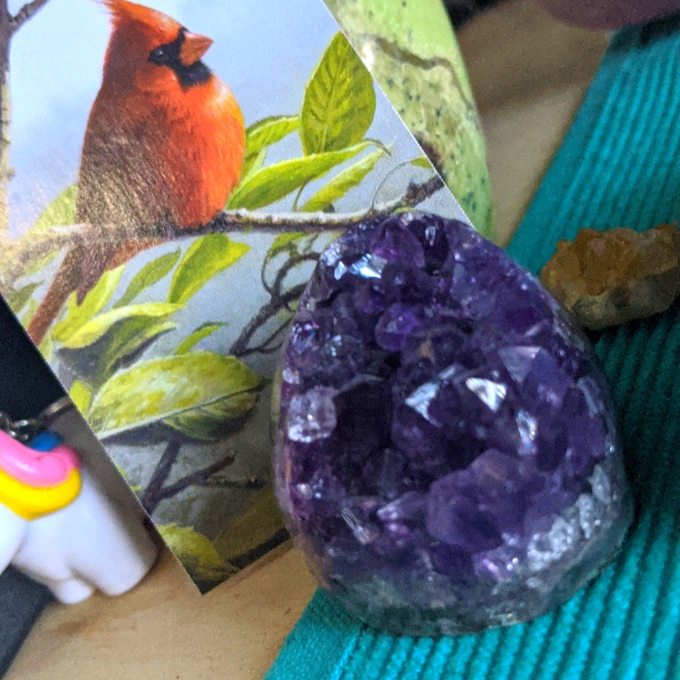 Amethyst Pine Cone Mini